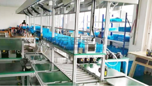 工业铝型材在装配线工作台中的三大优势解析