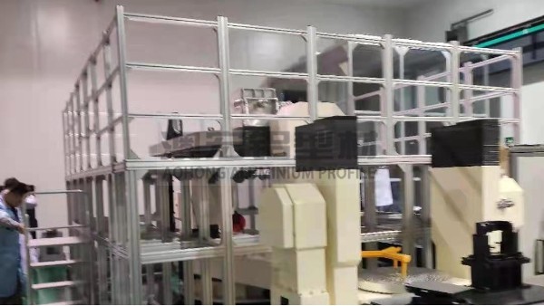 车间师傅狂赞！铝型材分子泵支撑装配台